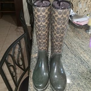 Coach Rain Boots